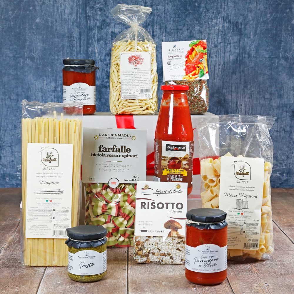 Pasta Lover's Hamper Justsoitalian.co.uk