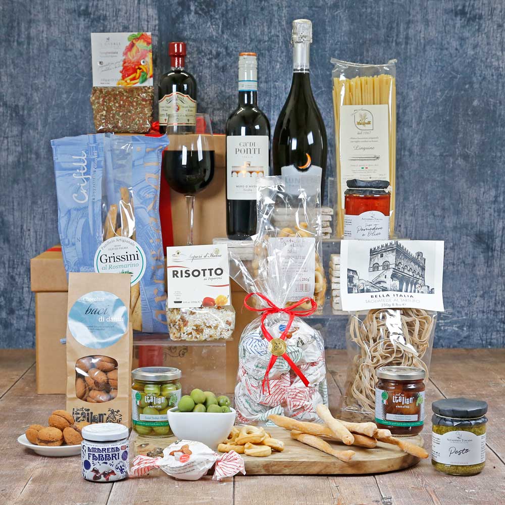 Italian Sensations Hamper Justsoitalian.co.uk